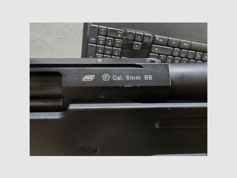 ASG Accuracy International AW .338 Gas-Repertiergewehr + Magazin 6mm BB Airsoft