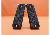 HOGUE Colt 1911: Griffschalen HOGUE (01407-BLKGRY) G10 (Laminat) G-Mascus Chain Link grau/schwarz