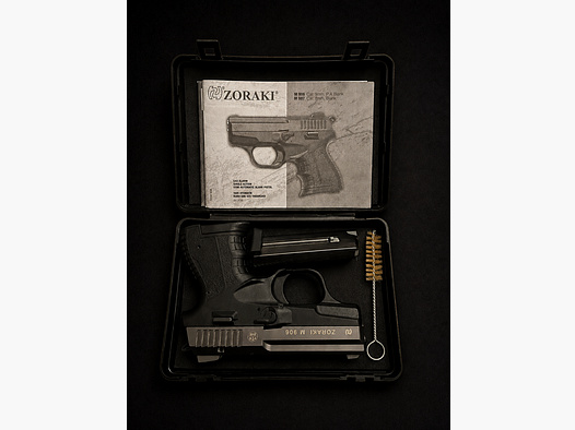 Zoraki 906 Schreckschusspistole 9mm P.A.K. - matt-chrom