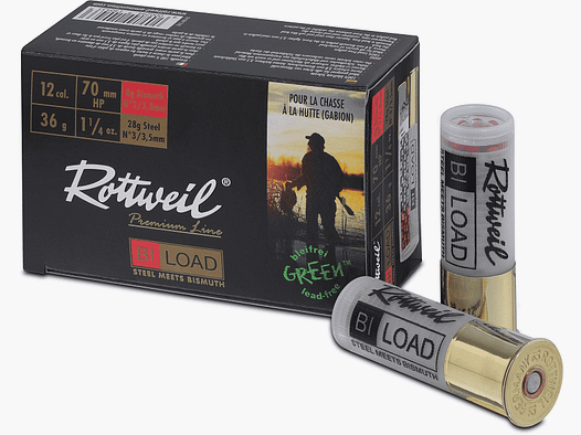 Rottweil 12/70 BI-LOAD HP 36 g - 10 stuks.