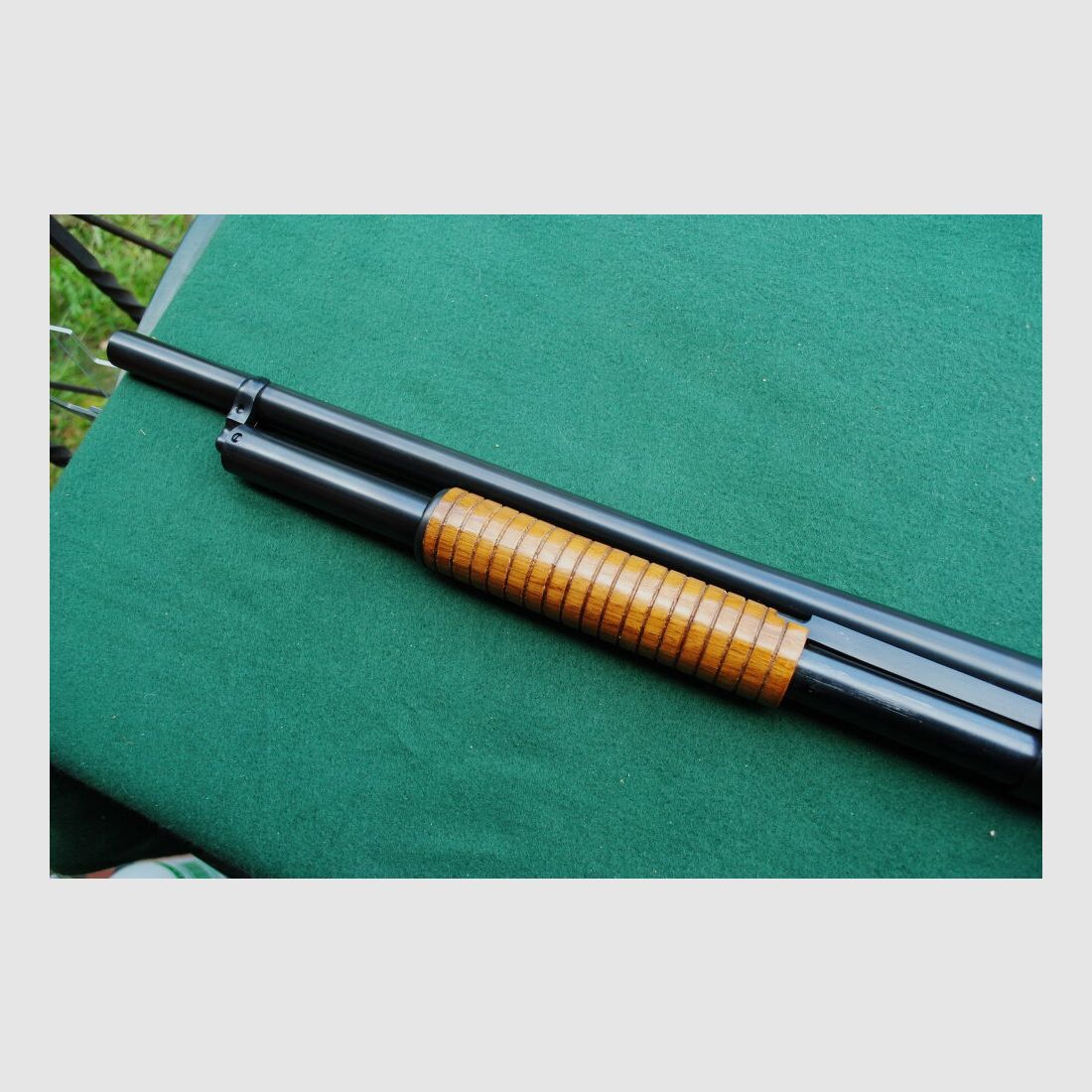 Winchester 97 von Norinco mit Butt Stock Cover von Kirkpatrick