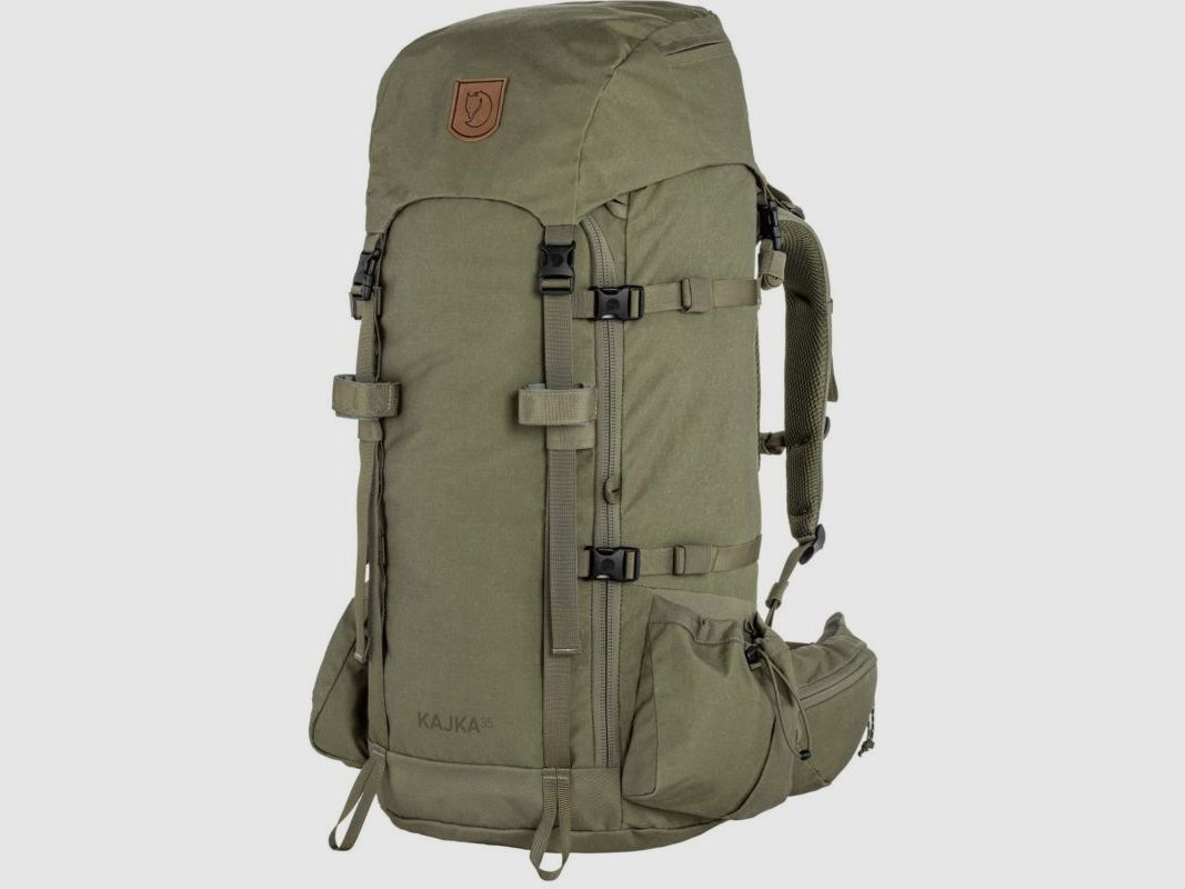 Fjällräven Zaino Kajka 35L | verde, immagine 2 di 10