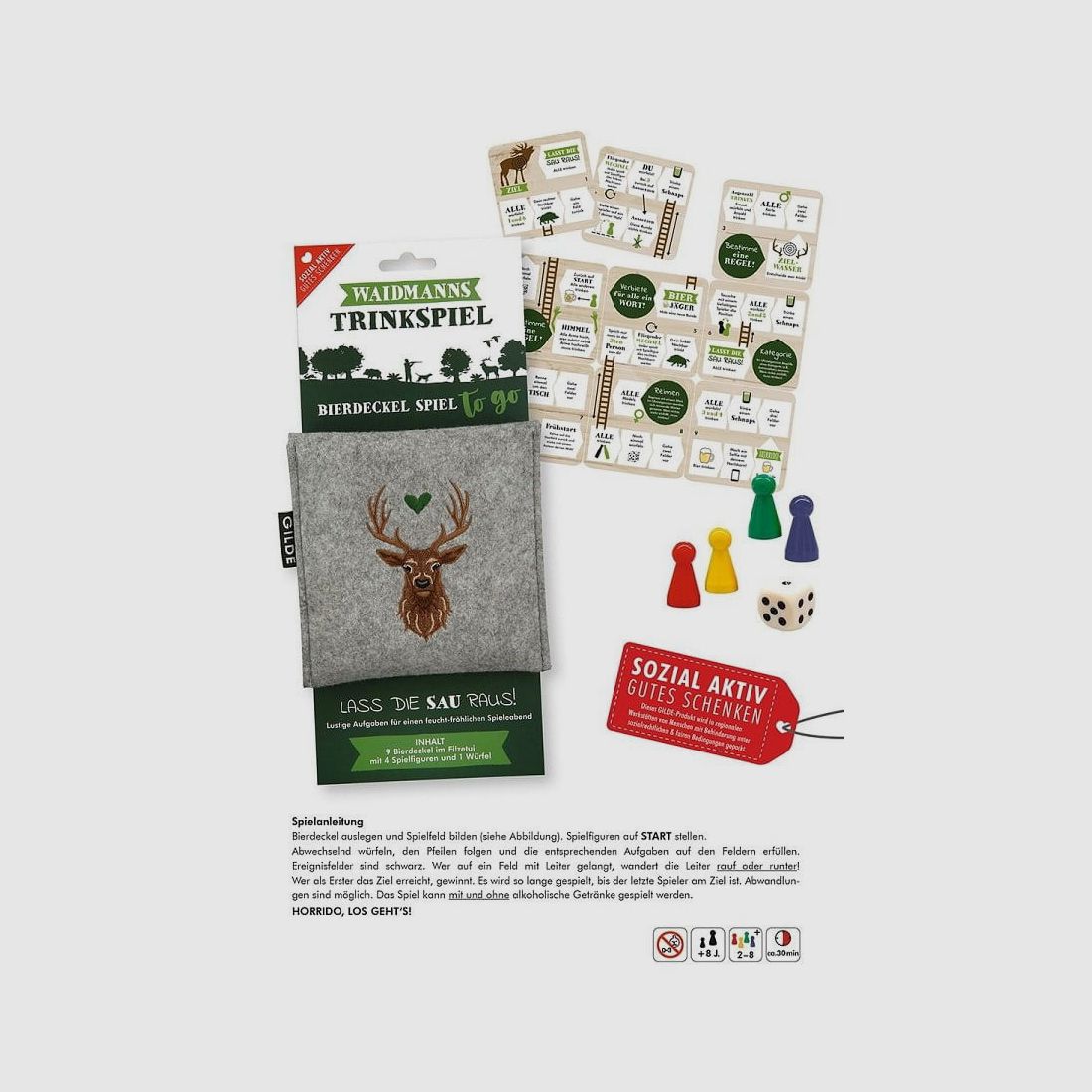 Gioco da bere Gilda Amore per la Patria