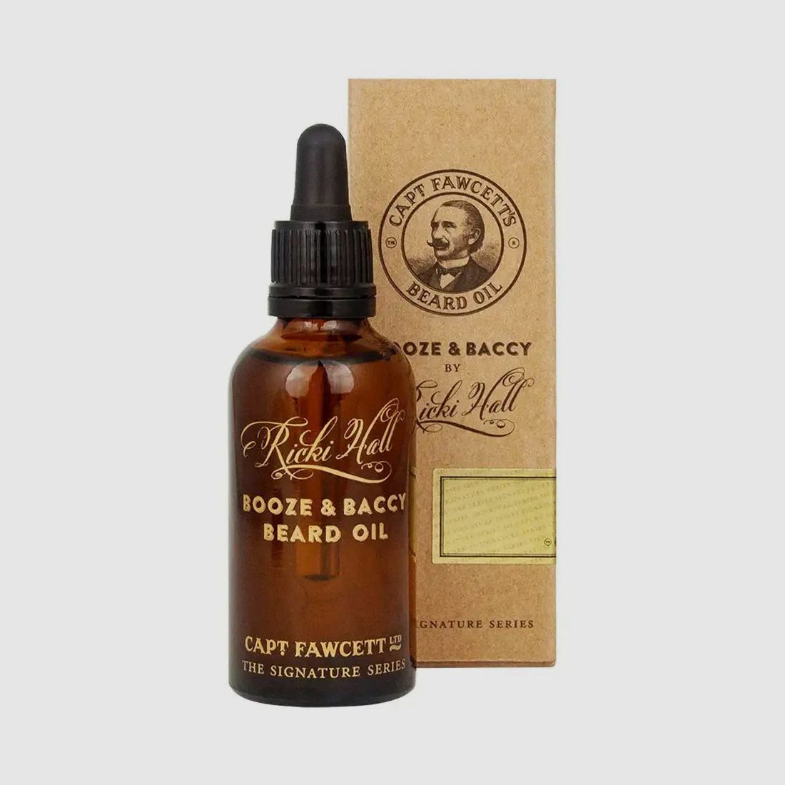 Captain Fawcett's Captain Fawcett's Olejek do brody Booze & Baccy 10 ml