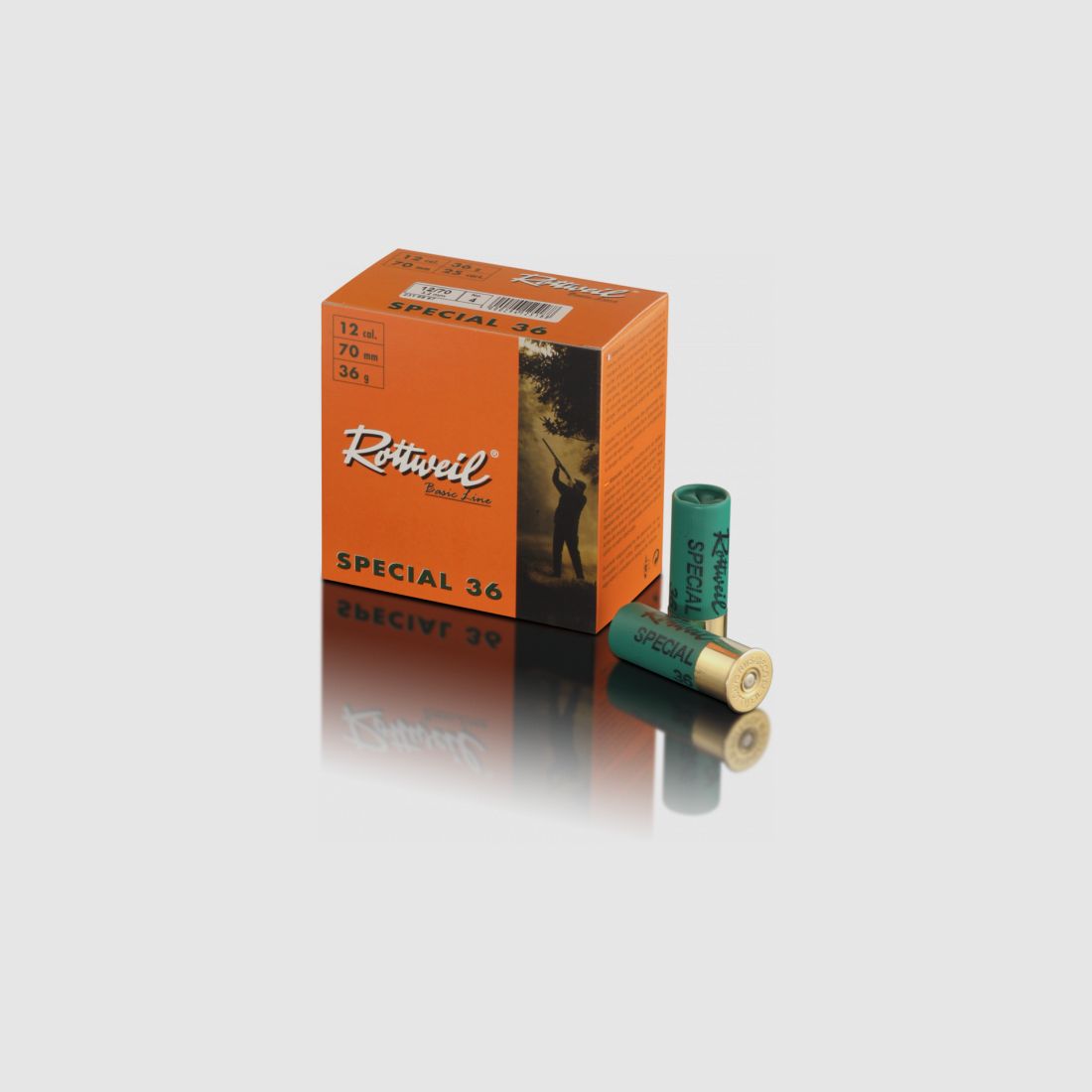 ROTTWEIL SPECIAL 36 - 12/70 - 3,0MM - 36G. - 25 PATRONEN