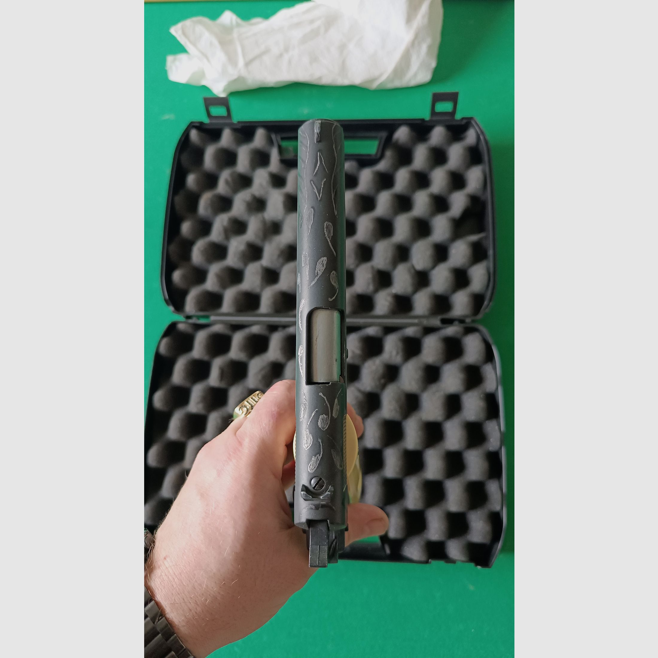 Umarex Colt 1911 graviert, qselten 