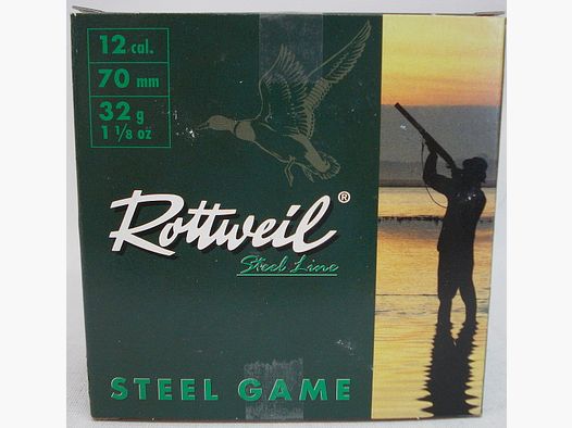 Steel Game 12/70 *Stahlschrot* - 3,25mm/32g/a25/NormalBeschuss