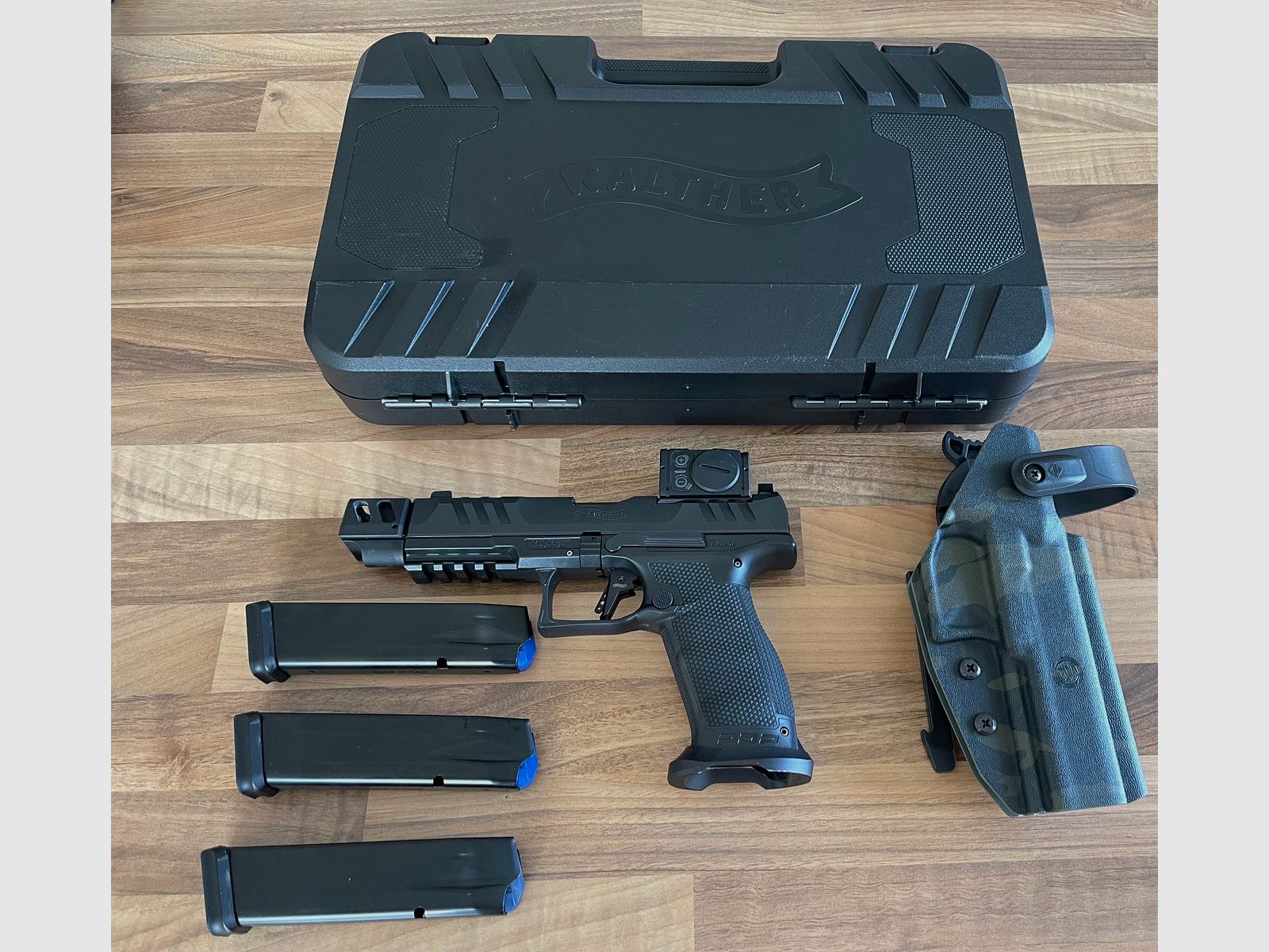 Walther PDP FULL SIZE 5,1” OR PRO SD + Zubehör
