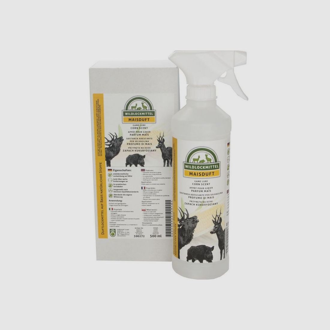 Eurohunt Wildlockmittel Mais 500 ml