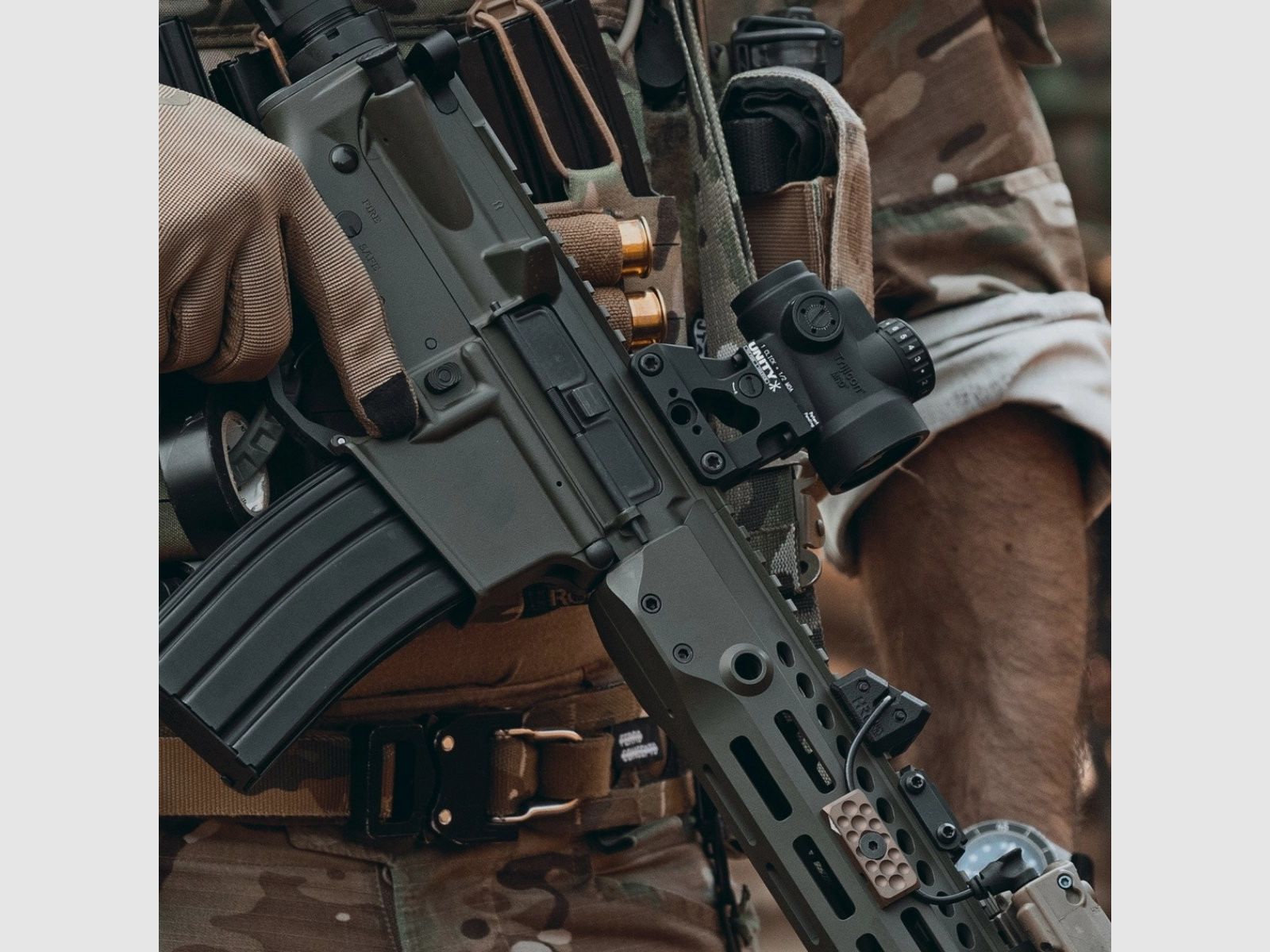 Unity Tactical - FAST MRO Mount - FDE - FST-MROF, image 4 sur 6