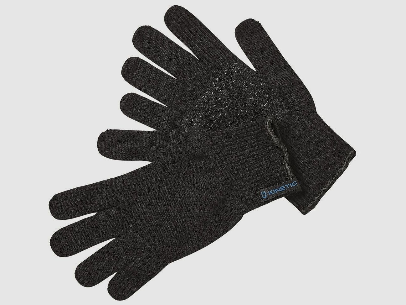 Kinetic Merinowolle Handschuhe Schwarz