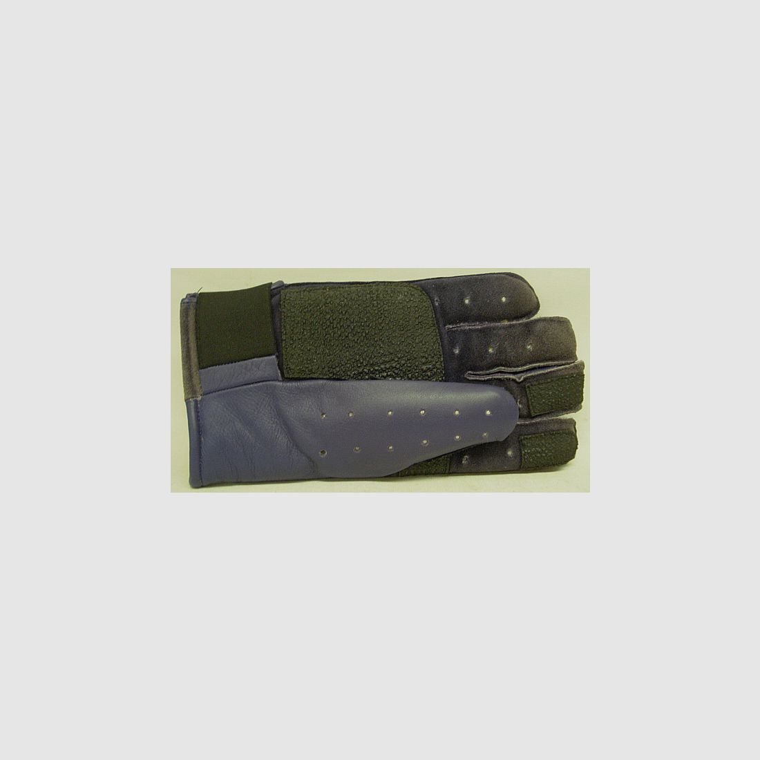 Gehmann Schießhandschuh - Rechts Gr.XL viollett/bl Leder