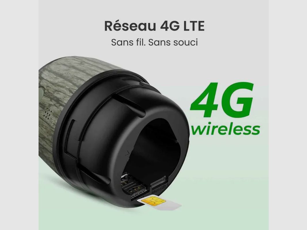 Wireless 4G LTE Outdoor Camera Reolink Go G330 with Solar Panel, image 3 of 10