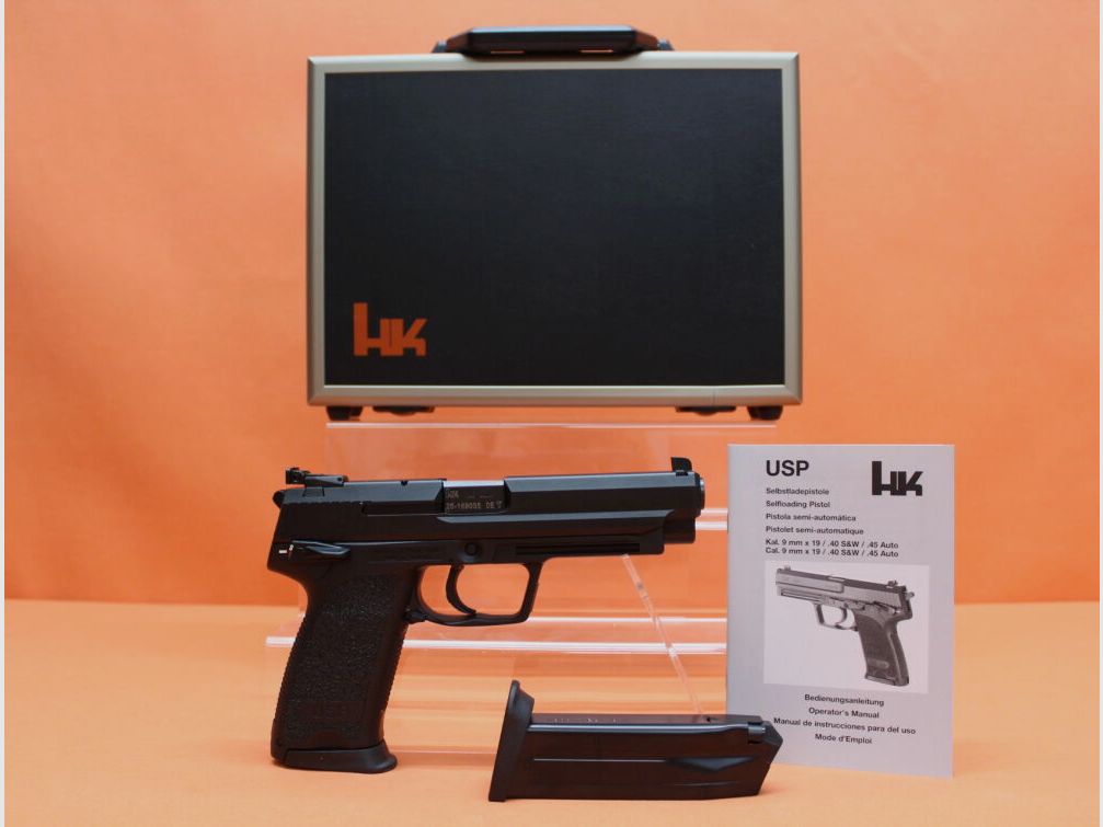 Heckler&Koch Ha.Pistolet .45Auto Heckler&Koch/H&K HK USP EXPERT 132mm lufa/ mikrometrowy celownik (.45ACP/.45A.C.P.)