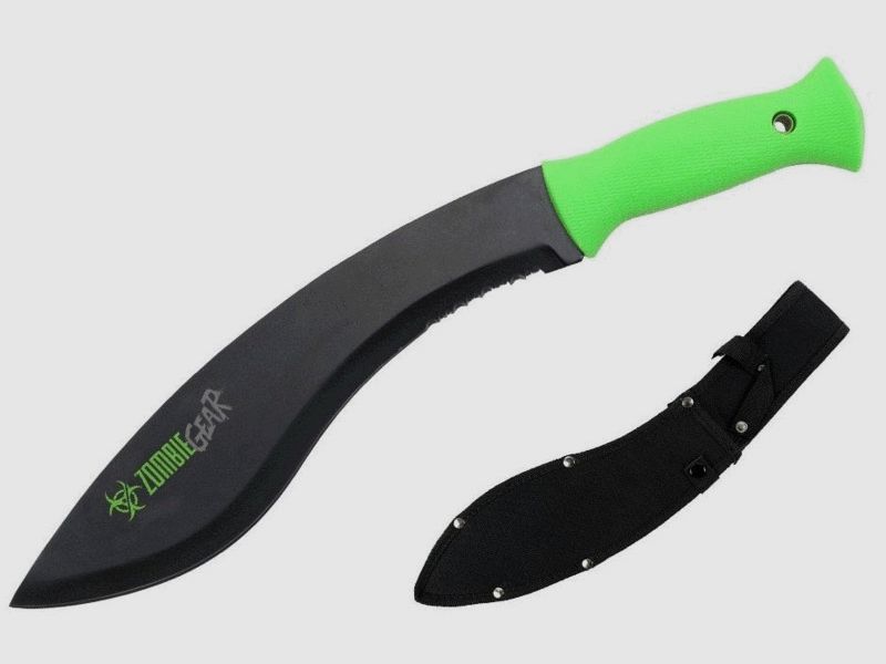 Zombie Hunter Machete in Khukri Style