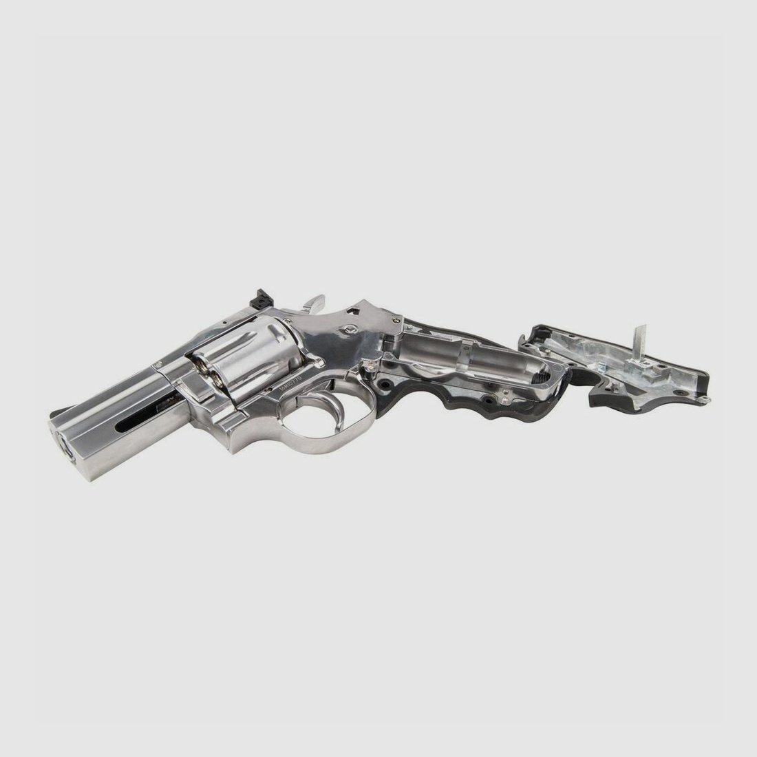 Dan Wesson 715 2,5" .177 Silber 4,5mm Druckluft Co2
