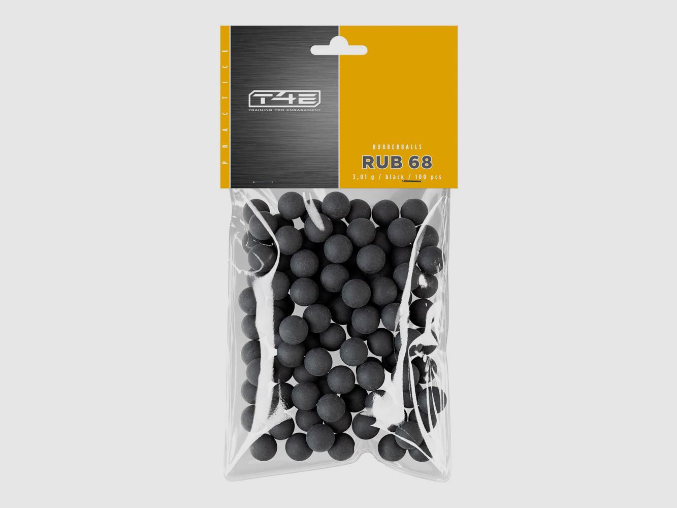 T4E Practice RUB 68 Gummigeschosse 100 Schuss Kaliber .68