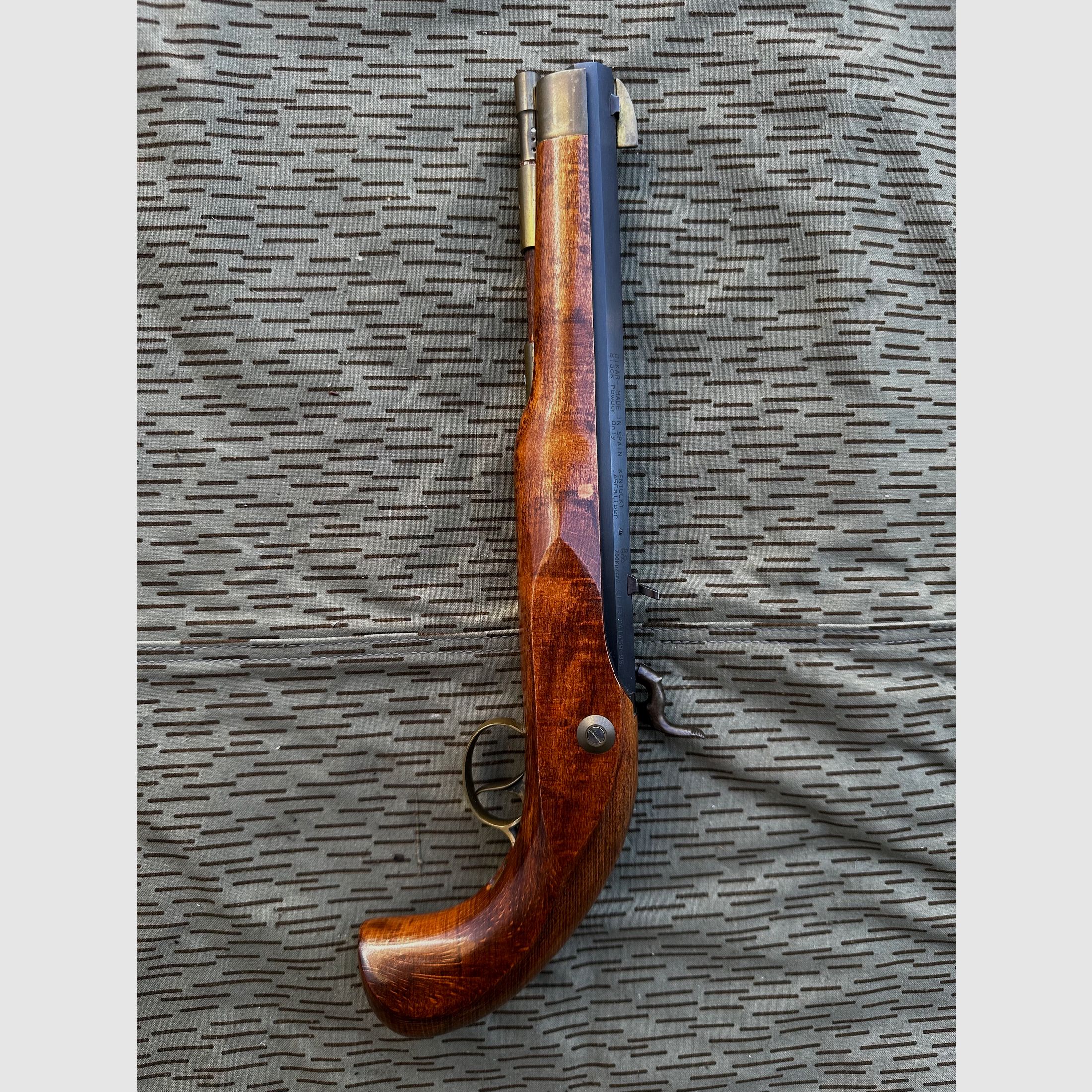 Percussion pistol Cal 45 Kentucky muzzleloader Dikar