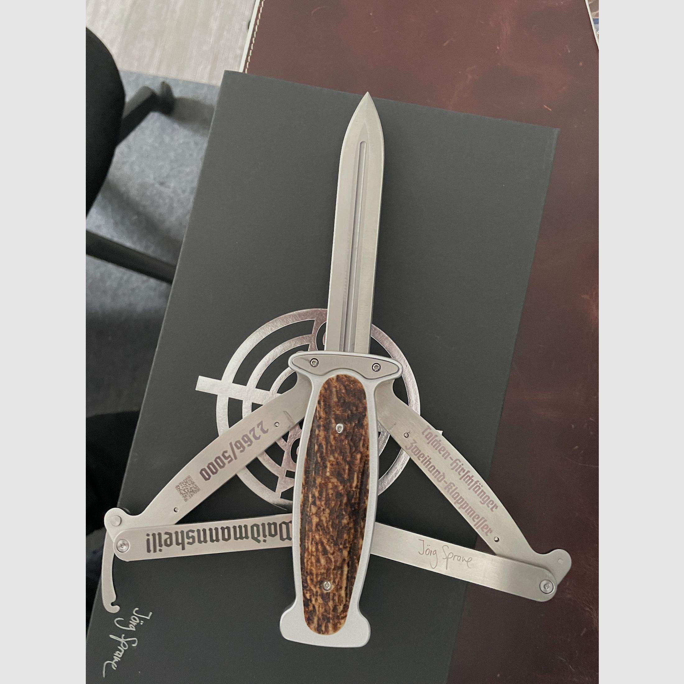 Gogun Hirschfänger Taschenhirschfänger 