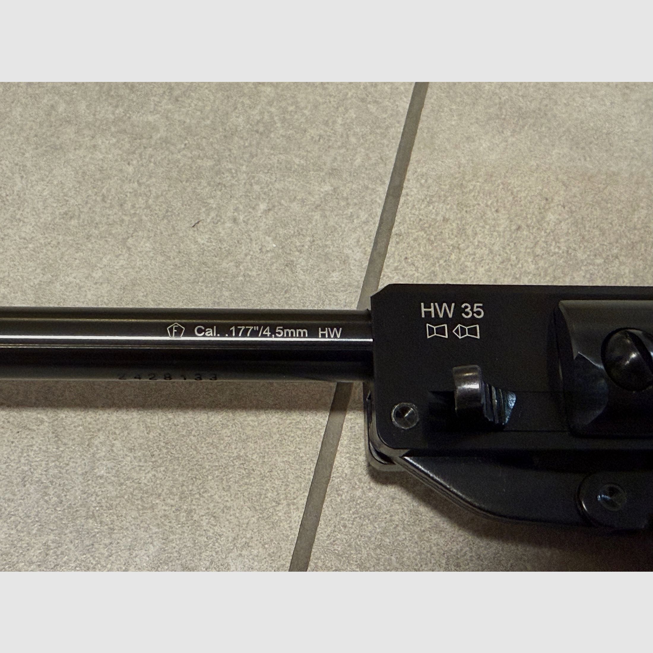 Weihrauch HW35E mit Anschütz Optik 4-12x40