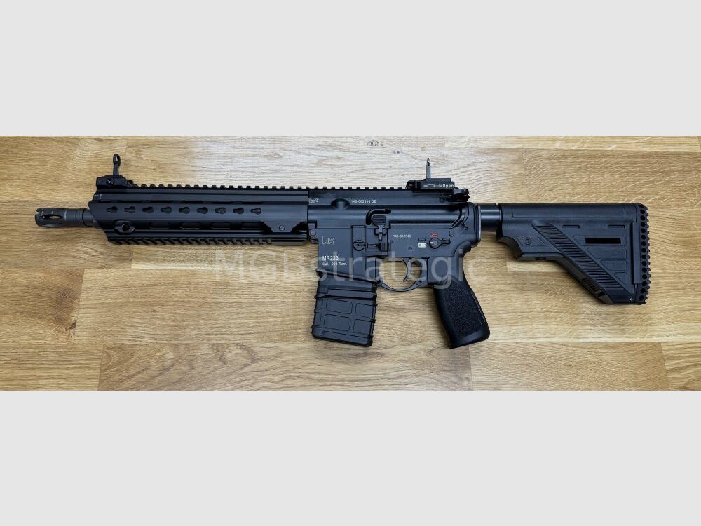 Heckler & Koch MR223 A3 Slim-Line 11" canon - carabine semi-automatique .223Rem couleur noire - système HK416
