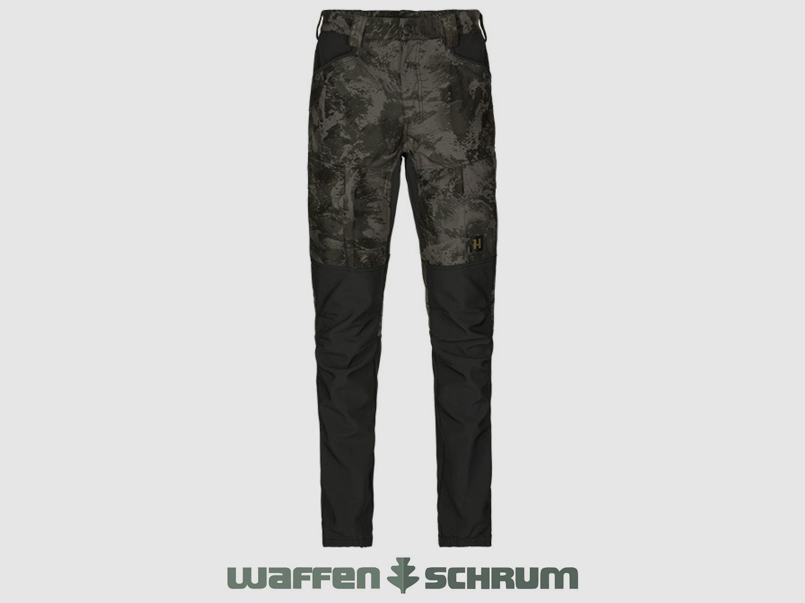 Spodnie Härkila Noctyx Camo Silent AXIS MSP® Czarny/Czarny