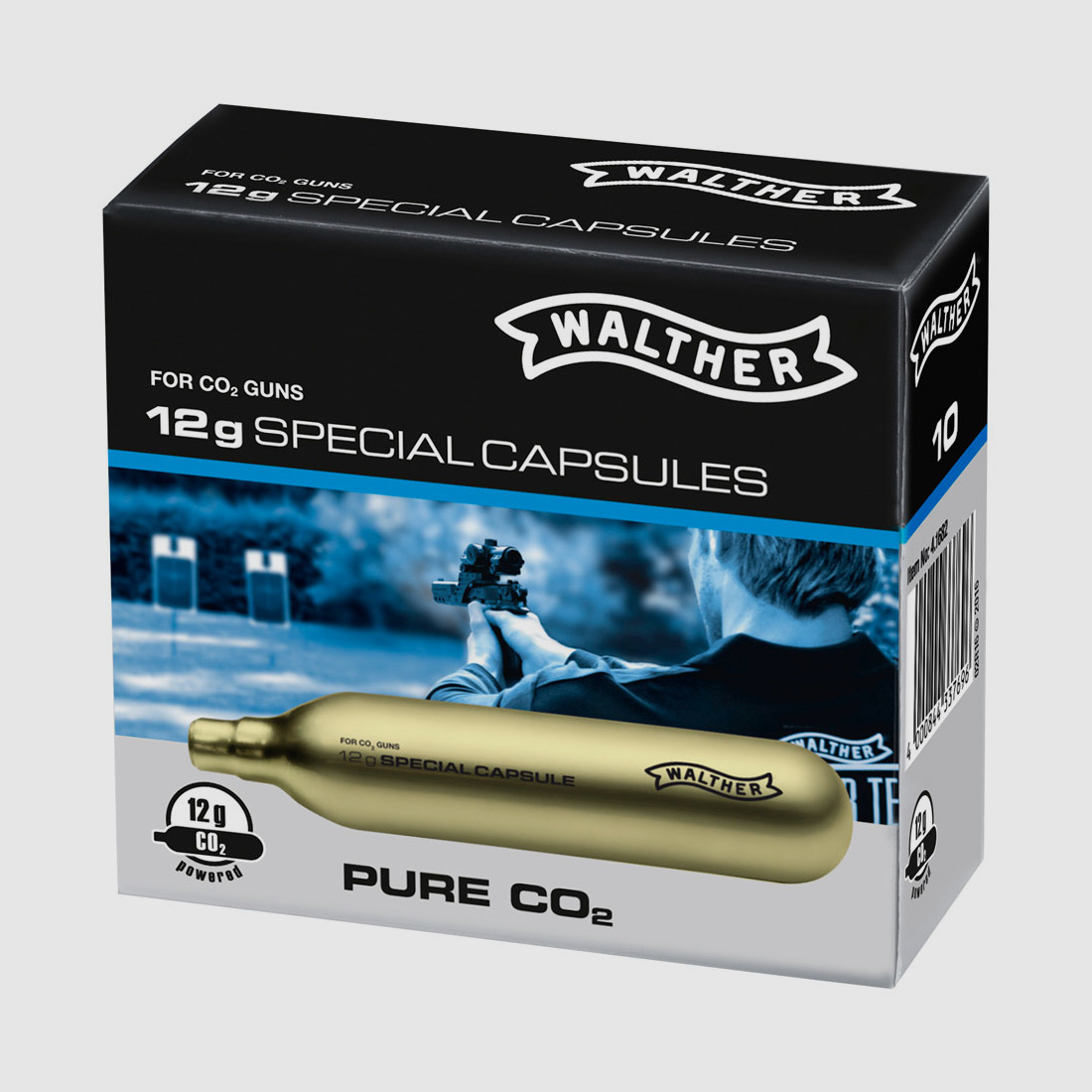 CO² Kapseln 12g von Walther 10 St.