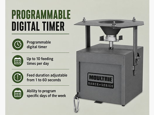 Moultrie Ranch Series Broadcast Feeder Kit