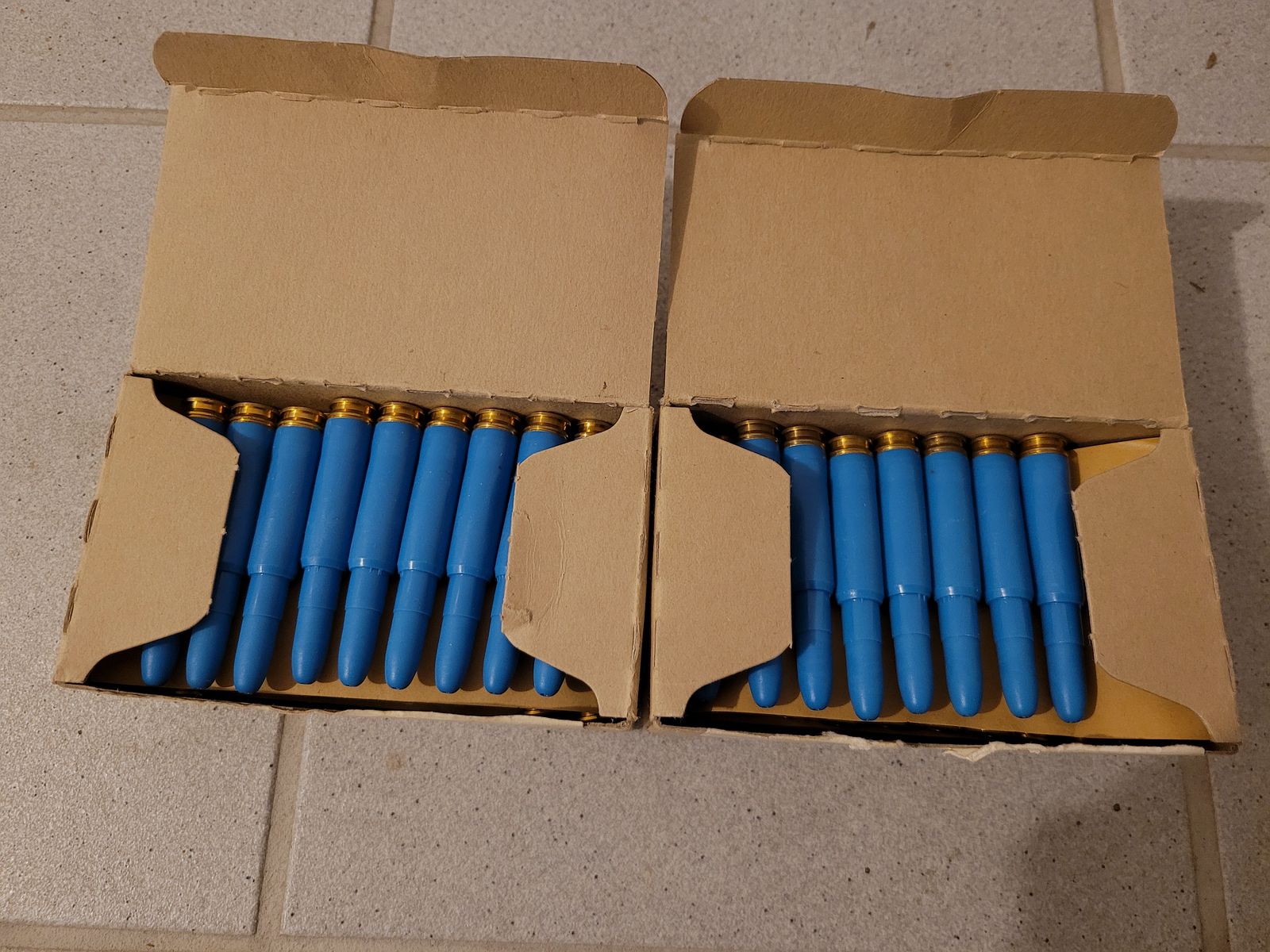 100 Schuss .308 Win. 7,62x51 NATO Übungspatronen Plastik-Training von DAG