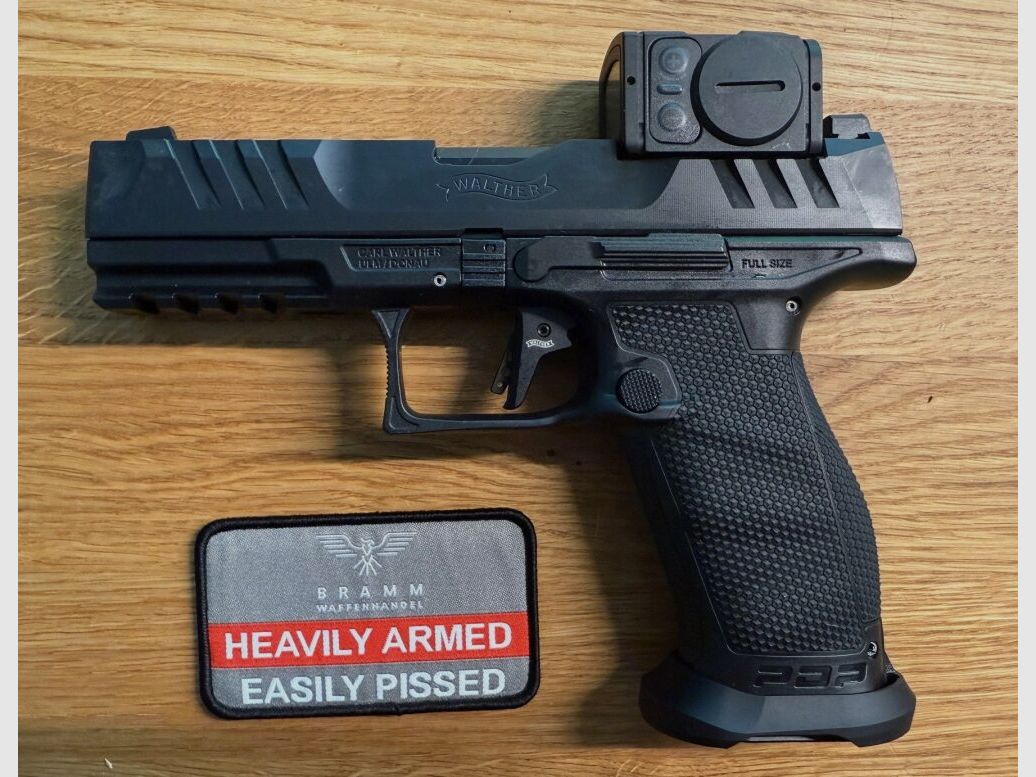 Pistola Walther PDP de tamaño completo 4,5" Profesional Acro