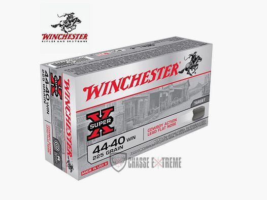 50 Patronen WINCHESTER Kal. 44-40Win 225gr Blei