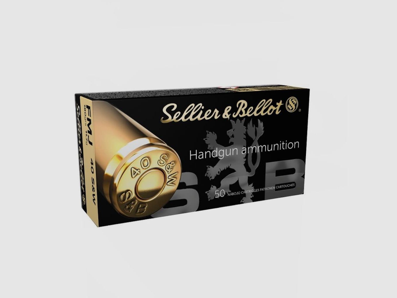 .40 S&W Sellier & Bellot 180grs.