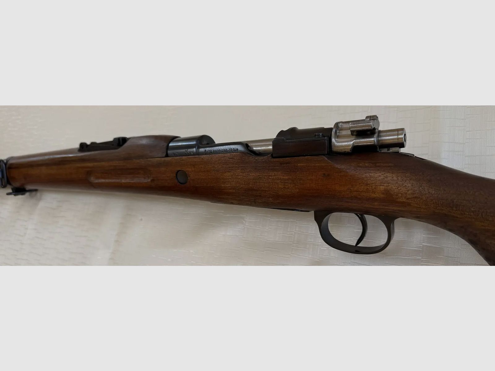 Carabine K98 « Santa Barbara » — reproduction originale espagnole, .308 Winchester