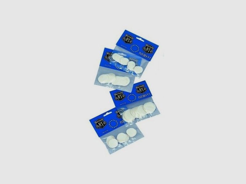 Pedersoli Profi-Patches Kaliber .62 /.69 Dicke 0,12 mm, Bild 2 von 2