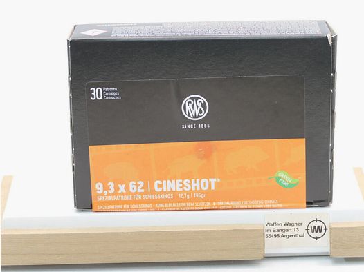 RWS Cineshot 12,7g/196gr á30