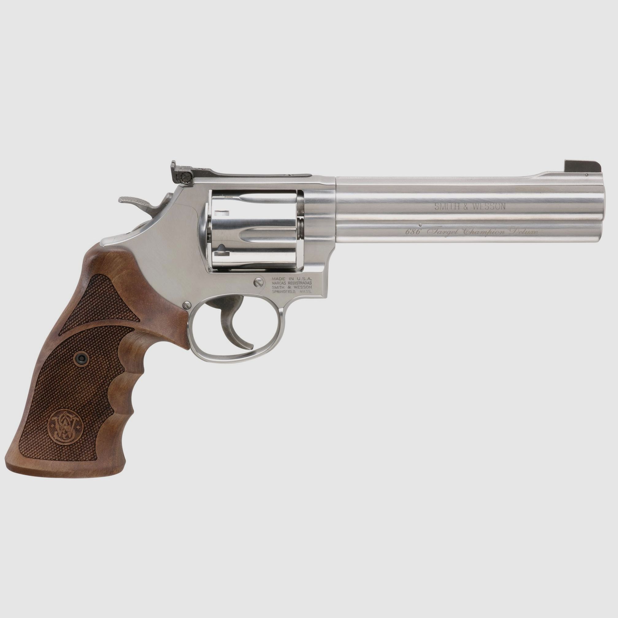 Smith & Wesson Mod. 686 Target Champion Delux .357Mag glänzen, Kaliber .357Mag || Revolver