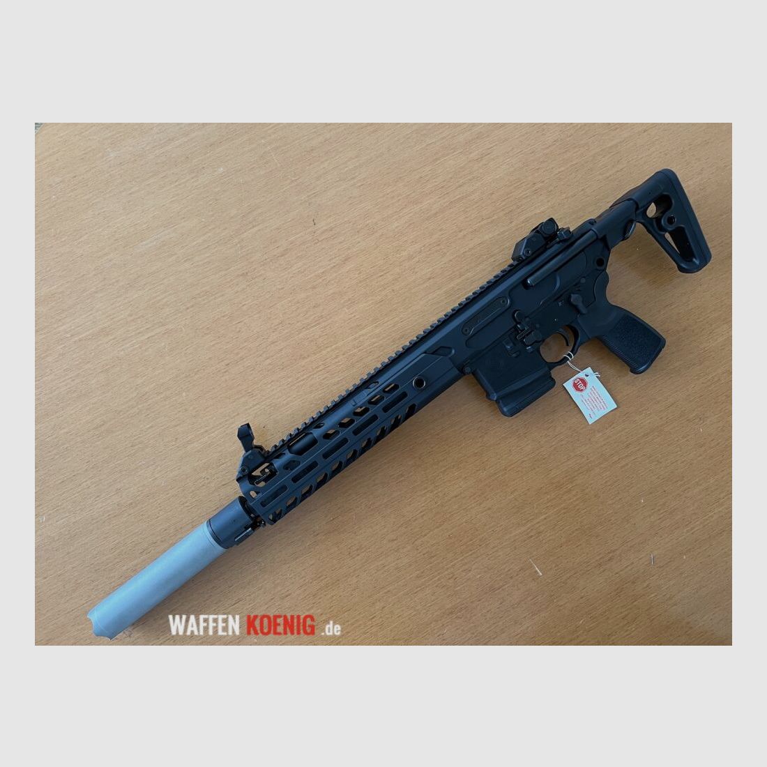 Sig Sauer SIG-SAUER SELBSTLADEGEWEHR MOD. MCX VIRTUS -11,5" mit B&T ROTEX-V SCHALLDÄMPFER, KAL .223 Rem