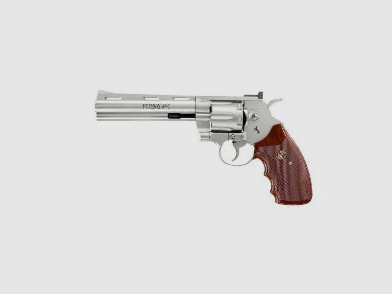 Colt Python .357 6“ Nickel, Bild 1 von 3