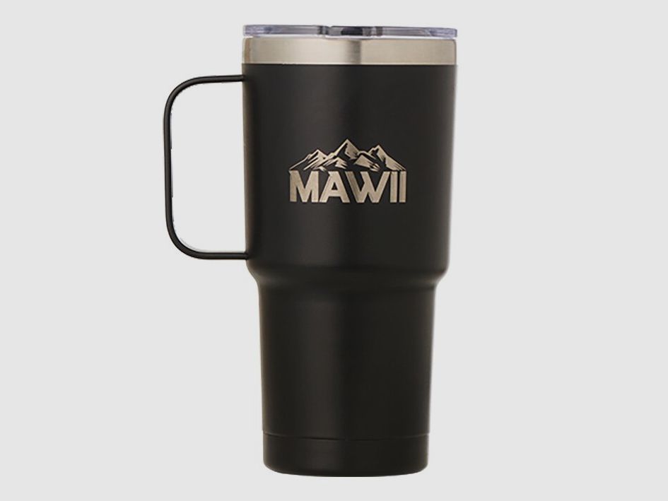 Bicchiere in Acciaio Inossidabile con Manico, 600 ml, Oliva, immagine 7 di 10