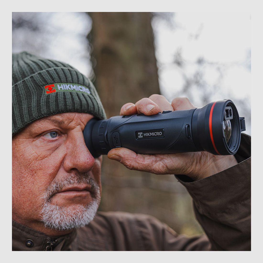 Thermisch monokulair met afstandsmeter Hikmicro Falcon FQ50L 2.0, afbeelding 11 van 13