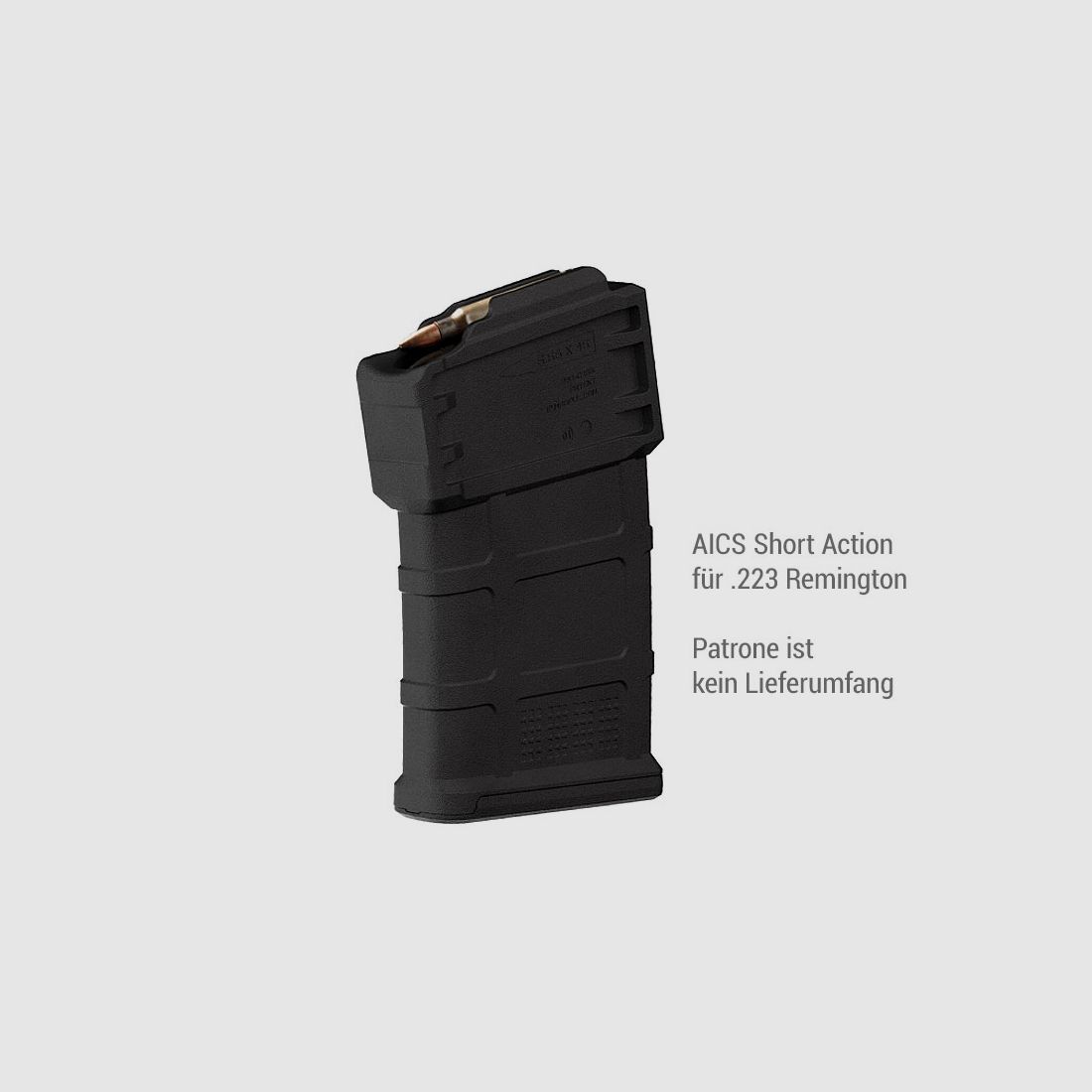 Chargeur compatible AICS de MAGPUL pour calibre .308 Win. / 6,5 Creedmoor (5 coups) Action courte