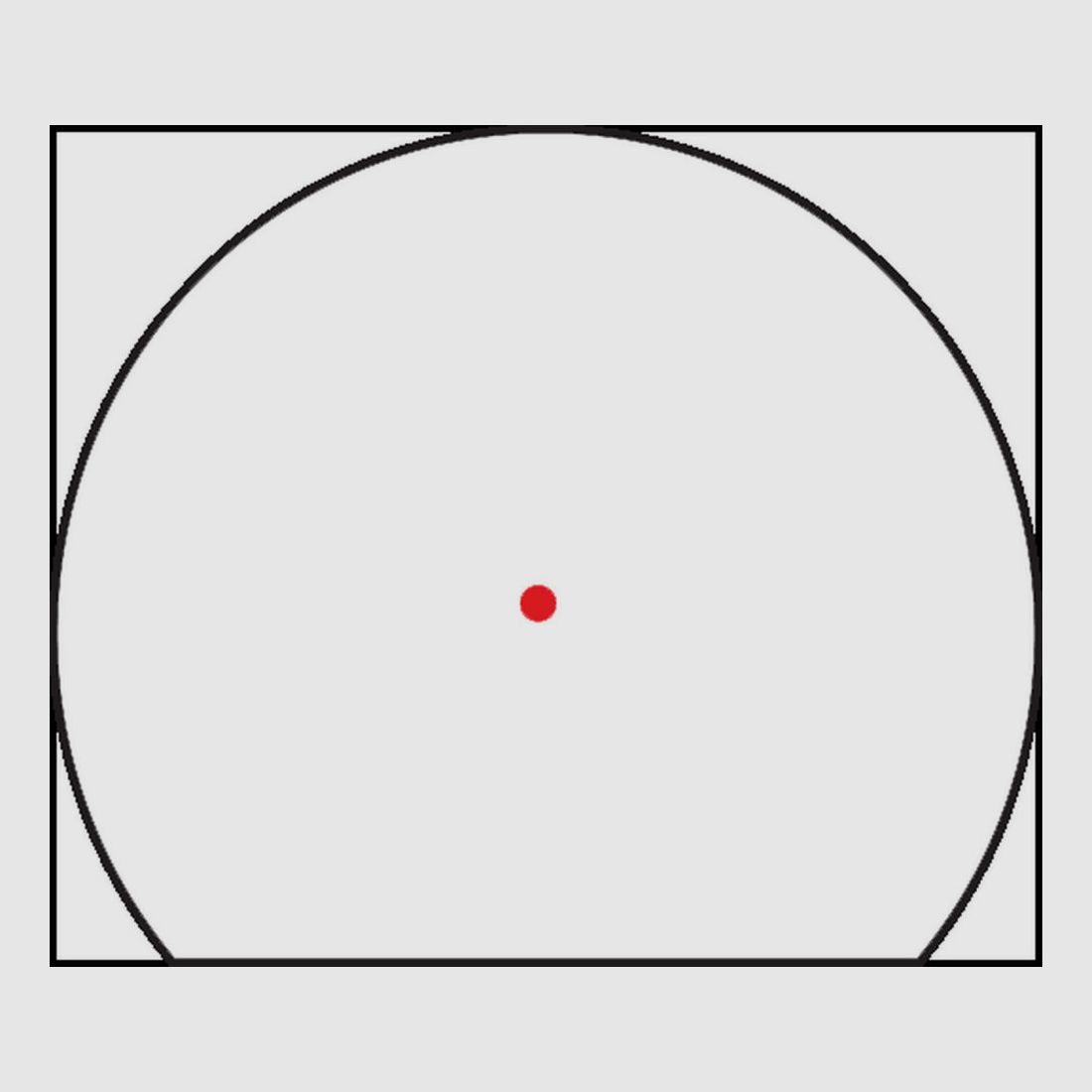 Trijicon SRO Dot 2.5 MOA réglable LED Rouge