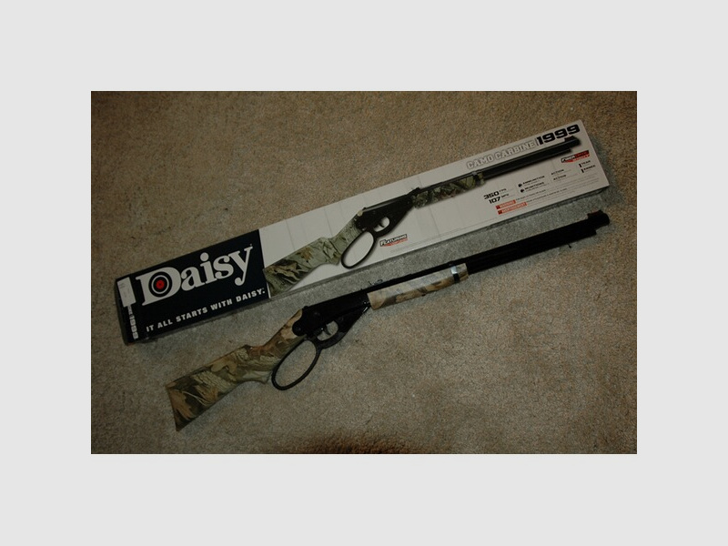 Daisy CAMO Leveraction BB 4.5mm 4,5 mm Powerline Neu und OVP Repetierer