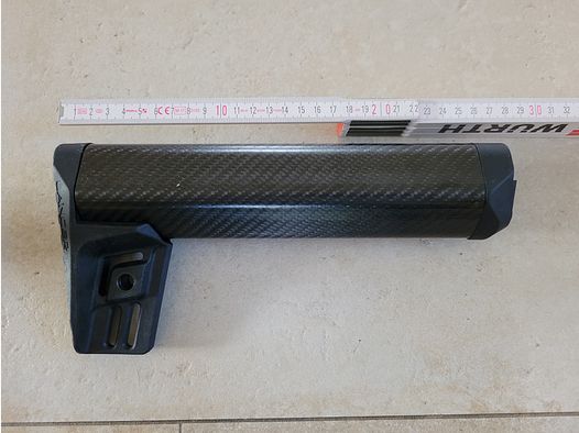 LANCER SYSTEMS AR-15 LANCER ROUND CARBON FIBER STOCK FIXED 