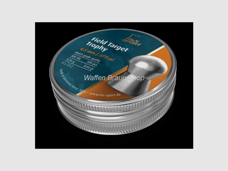 Field Target Trophy 4,5mm 0,56g 7,5 Joule 500 Stück