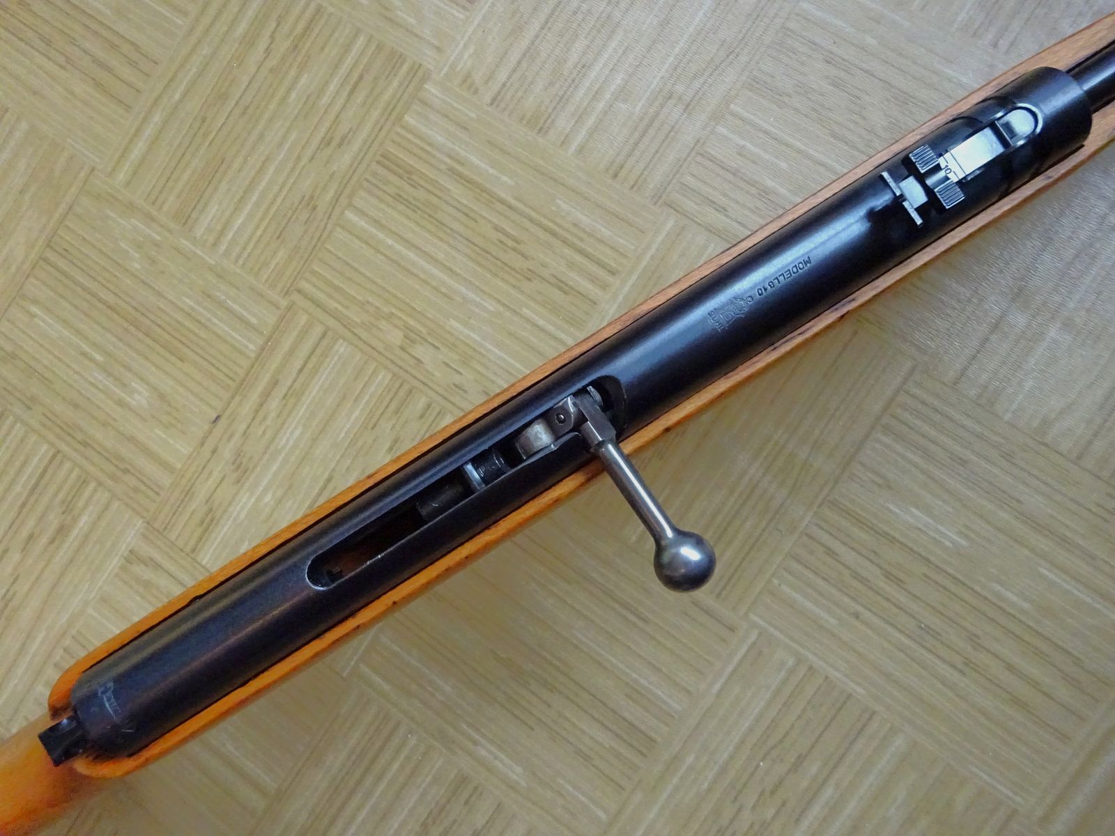 Fucile ad aria DDR Haenel 310, revisionato + manutenzione.