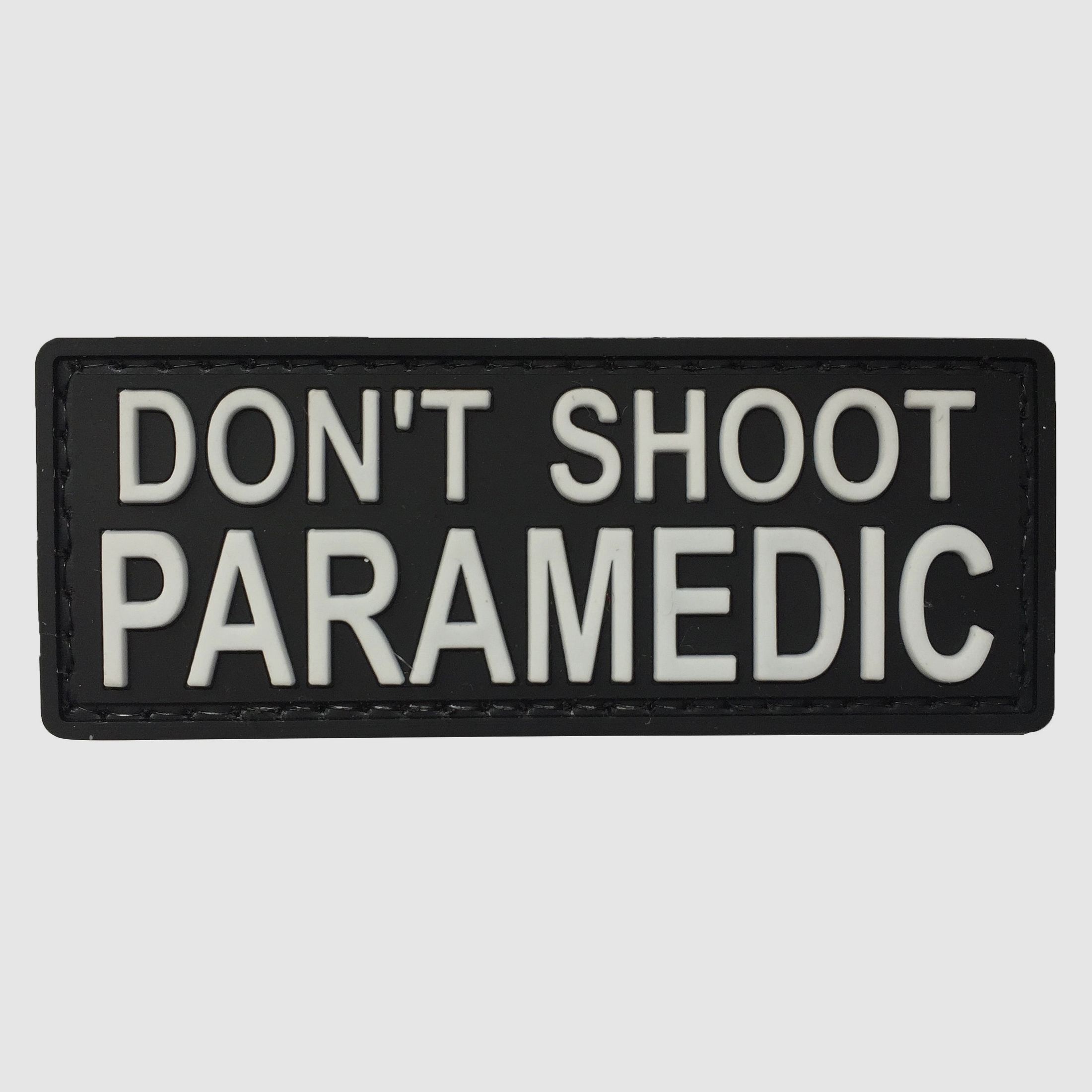 3D Patch Don't Shoot Paramedic