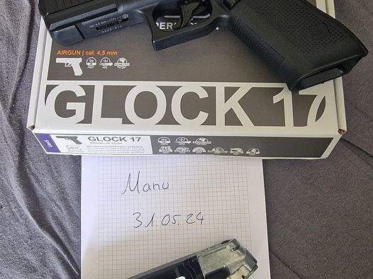 Glock 17 Gen 5 CO2 GBB 4,5mm Diabolo 