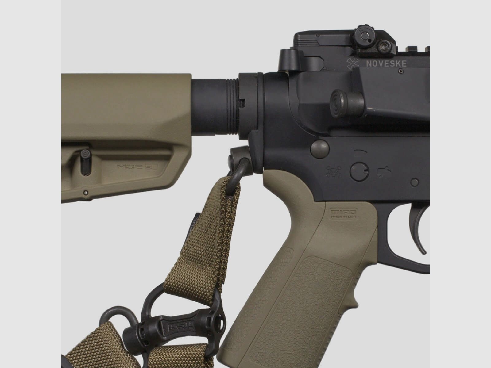 MagPul Riemenbügel Halteplatte ASAP QD f. AR15 / M4, Bild 3 von 3