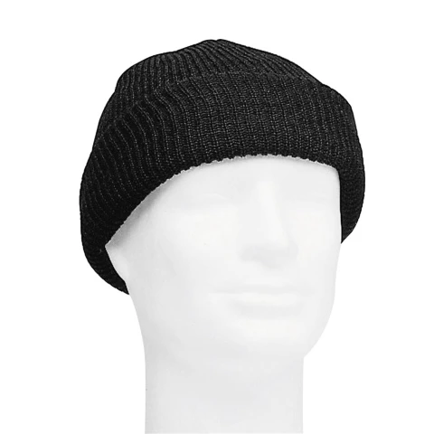 100% wool docker cap Mil-Tec 12140002 black